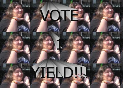 vote 1 yield