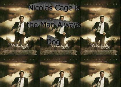 Nicolas Cage is...