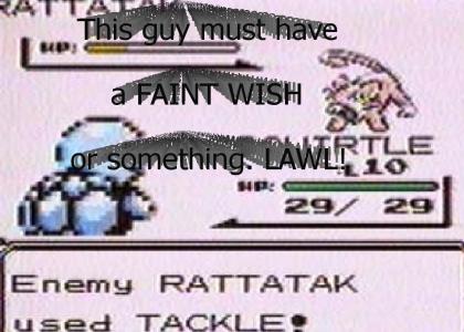 Pokeyman faint wish