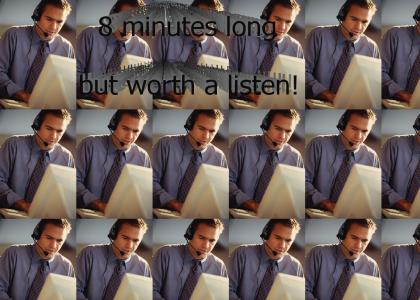 Crazy telemarketer call Crazy telemarketer call