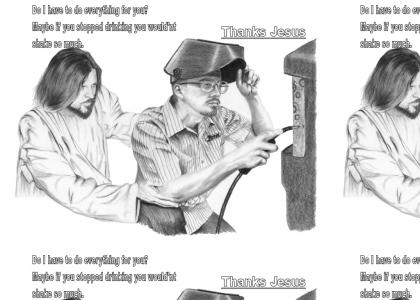 Jesus helps in a pinch
