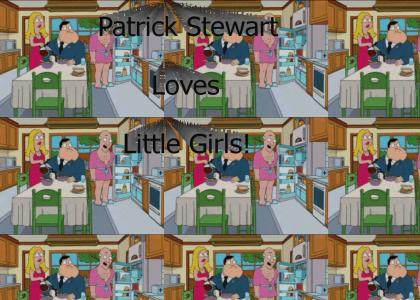 Patrick Stewart Loves Little Girls