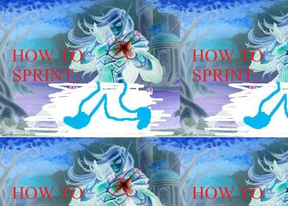 How to sprint in WoW