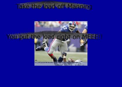 Take a load off Manning