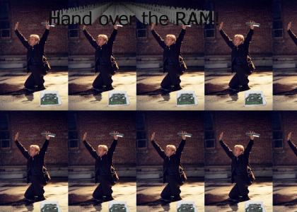 Hand over the RAM