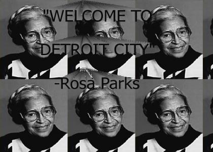 Rosa Parks Welcomes You to Detroit City