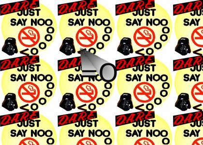 Darth Vader supports D.A.R.E.