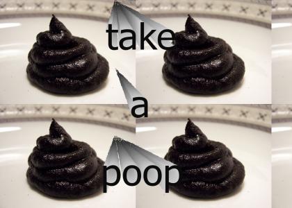 take a poop