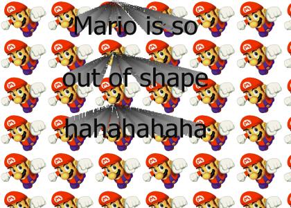Mario Is So Out Of Shape