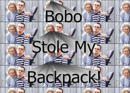 Bobo Stole My Backpack!