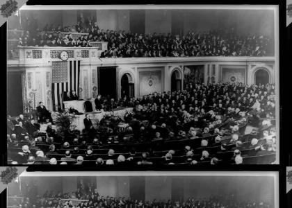 Orson Wells Addresses Congress