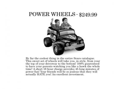 Excellent Investments: Power Wheels