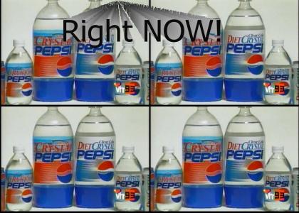 Crystal Pepsi Failed As An Idea :(