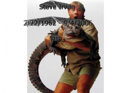 RIP Steve Irwin