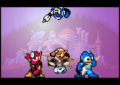 Mega-Man Rocks to Catch 22