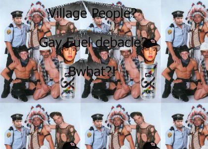 Village People Gay Fuel Ad