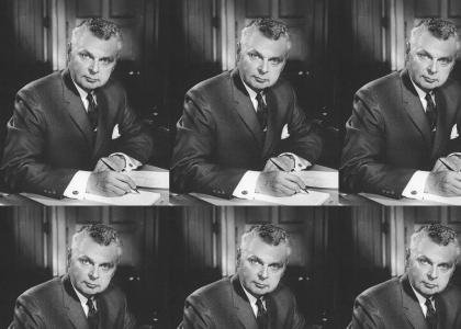 Diefenbaker Stares Into Your Soul