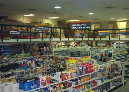 Inside the Hardware Store