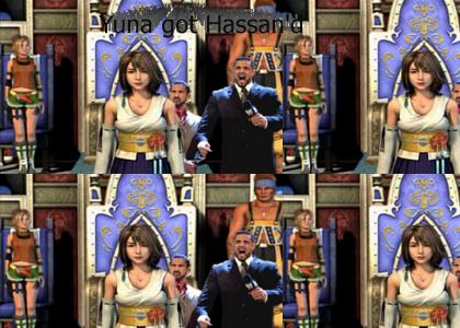Yuna gets Hassan'd