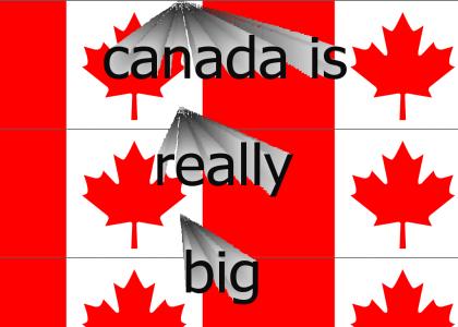 canada is big