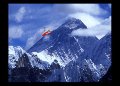 Stapler Scales Mount Everest