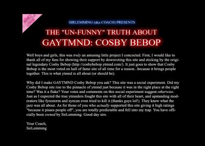 Bill Cosby Unfunny Truth Gaytmnd Gaytmnd