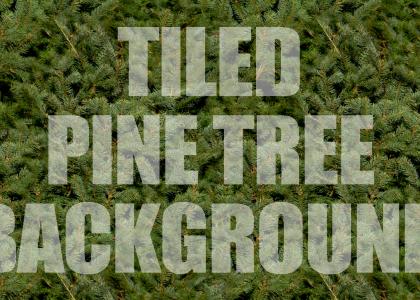 tiled pine tree background