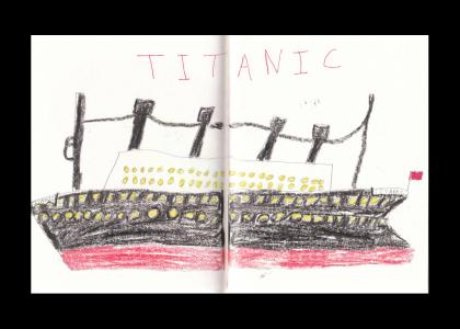 Kid's Drawings: Titanic