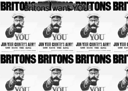 Britons want YOU!