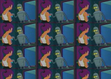 Bender Performs an Epic Manuever
