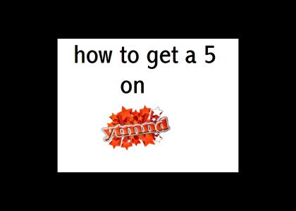 ok so this is how to get a five