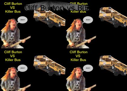 Cliff Burton Vs Bus