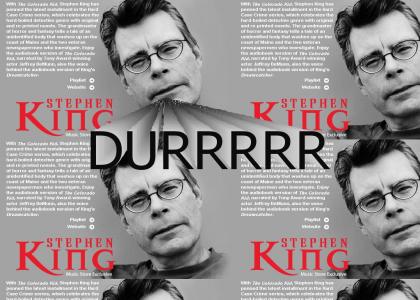 stephen king is retarded