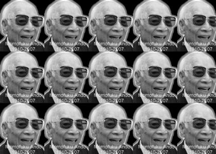 R.I.P. Momofuku Ando