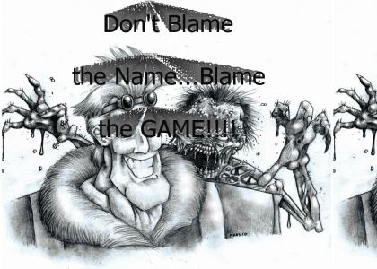 the blame game