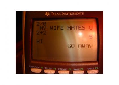 ANGRY CALCULATOR!!!