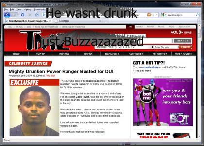 Black Ranger Gets a DUI IN REAL LIFE!!!!