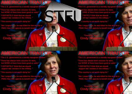 Cindy Sheehan please STFU