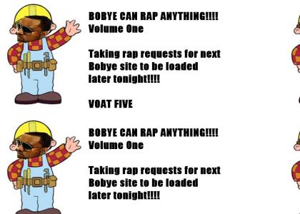 BOBYE can rap ANYTHING (vol 1)