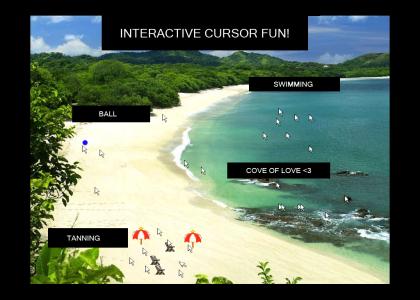 Interactive Cursor Paradise!