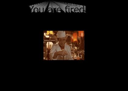 You are fired!
