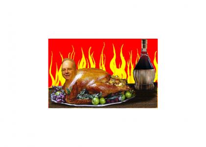 We eat the Karl Rove then together WE BURN!