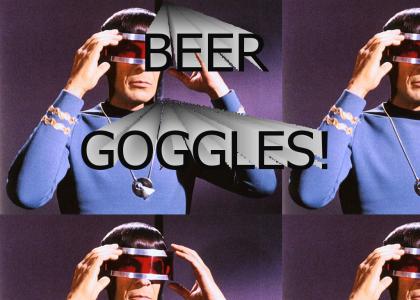 Spock Wears His Beer Goggles