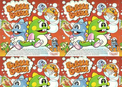 Crazy Frog in Bubble Bobble