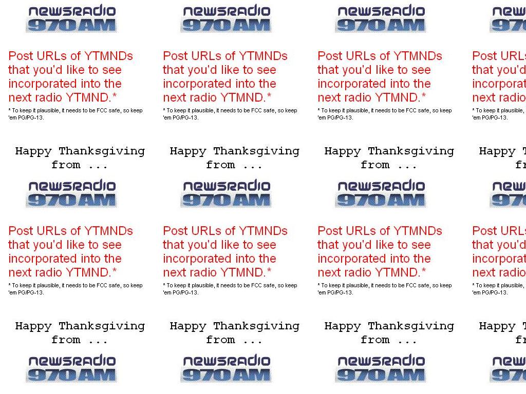 newsradiothanksgiving