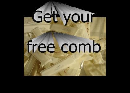 Get your free comb