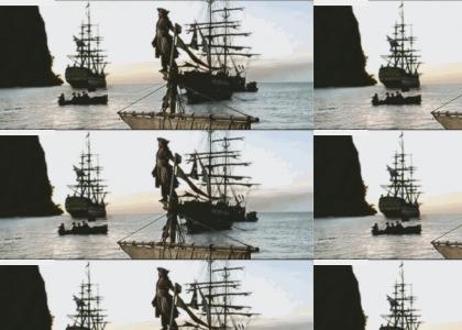 Epic Capt. Jack Sparrow Maneuver