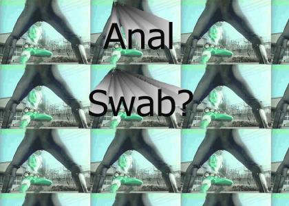 green ranger  anal swab