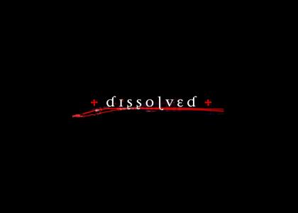 dissolved