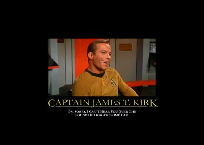 Ask Captain Kirk the important question…